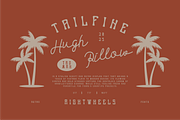 TAILFINE - Retro Duo Font, a Font by Rightwheels (Thumbnail 1 of 11)