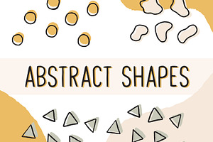 Abstract Shape Illustration Doodles