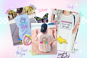 Retro Y2K 2000s Clipart Bundle, an Object Graphic by Huxmay (Thumbnail 6 of 7)