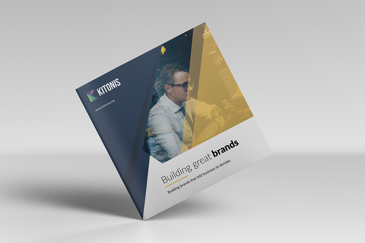 Modern Square Business Brochure, a Brochure Template by Print design (Photo 2 of 8)