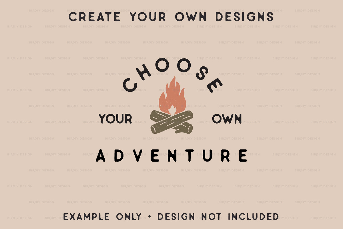 Rustic Nature Icons & Illustrations, an Icon by BirDIY Design