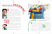 Magazine Template InDesign 08, a Magazine Template by Love Graphic Design (Thumbnail 14 of 29)