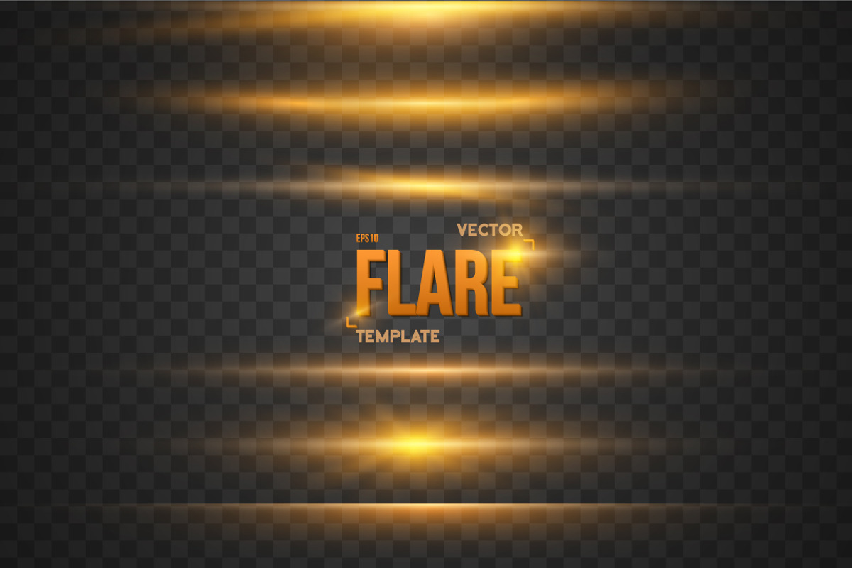 Vector Overlay Lens Flare Ray Effect, a Templates & Theme by RaZZeRs
