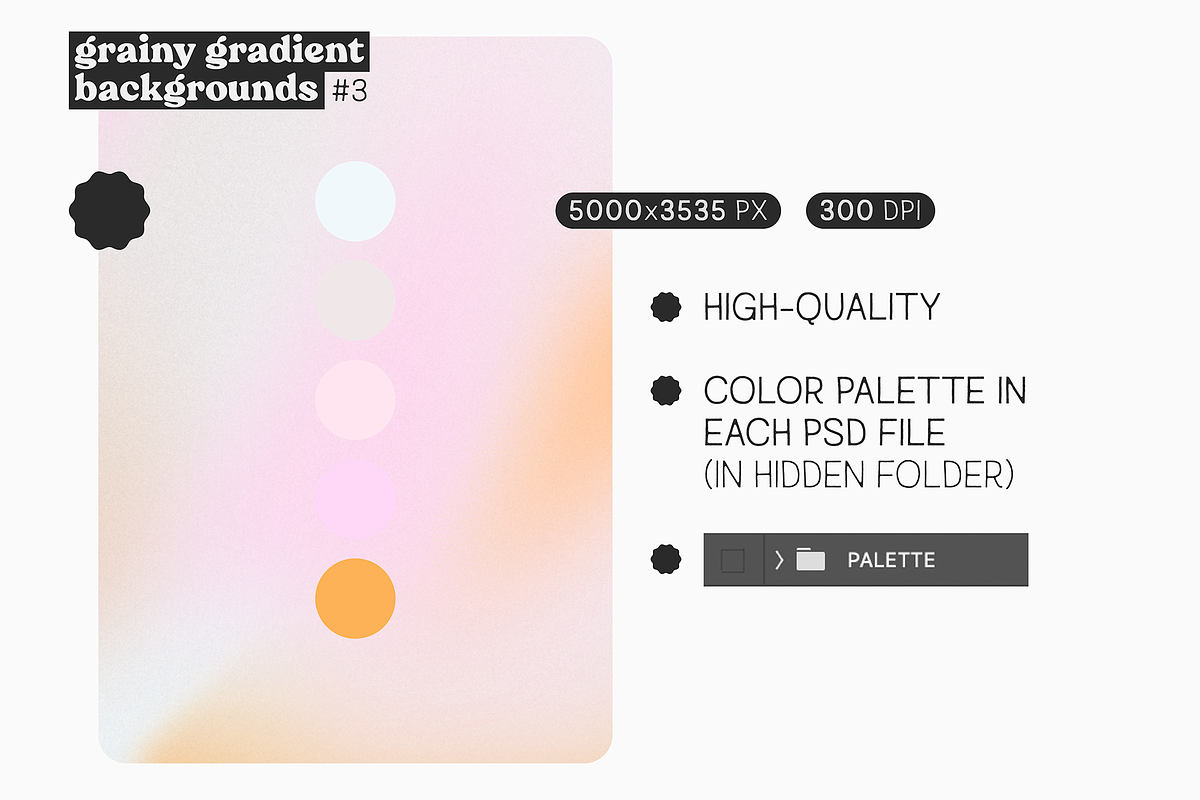 Grainy Gradient Backgrounds #3, a Texture Graphic by Antipixel Type Studio (Photo 4 of 12)