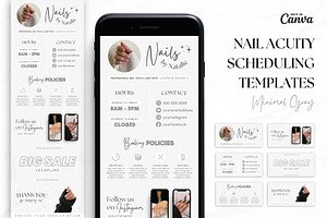 Nail Tech Acuity Scheduling • Canva