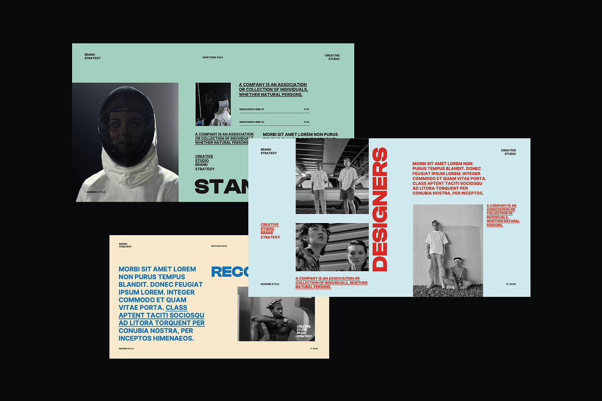 Marthens - Brand Strategy PowerPoint, a Presentation Template by Creatorism (Photo 5 of 10)