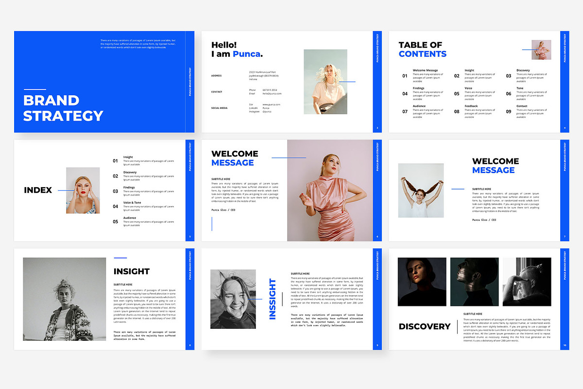 Brand Strategy Keynote Template, a Presentation Template by Gaize (Photo 7 of 11)