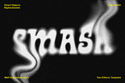 Dissolving Grain Text Effect, a Layer Style Add-On by dokudokunomi (Thumbnail 1 of 4)