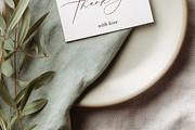 Olive 3.5x2 Place Card Mockup, an Advertising Mockup by Serenefeeling (Thumbnail 4 of 6)