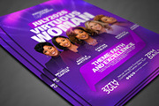 Virtuous Women Conference Flyer Temp, a Social Media Template by church flyer templates (Thumbnail 3 of 7)
