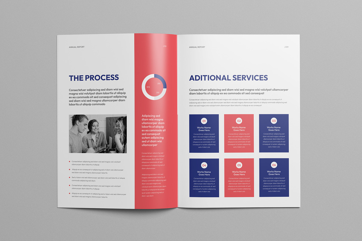 Annual Report, a Brochure Template by Pixelpick (Photo 6 of 9)