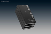 3 Mockup Black Hardcover book, a Books & Magazine Mockup by Moduclave Studio (Thumbnail 7 of 9)