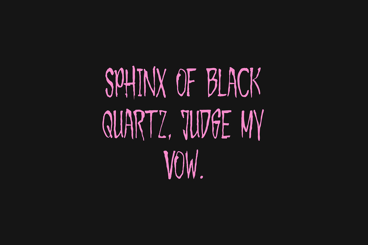 Uncut Madness, a Blackletter Font by Mirco Zett (Photo 4 of 9)