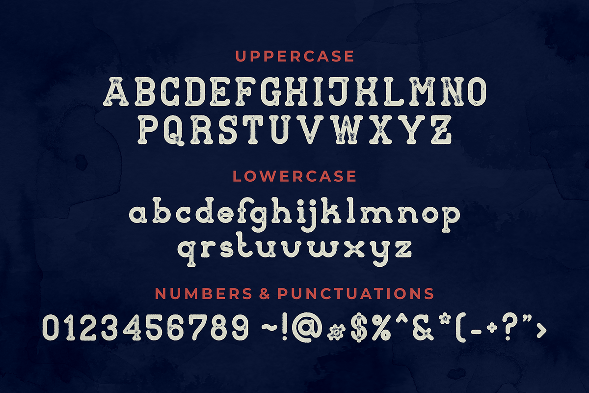 Astroph - Retro Slab Serif, a Slab Serif Font by figuree studio (Photo 7 of 9)