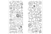 It's movie time! Big vector set, a Pattern Graphic by Art Loft (Thumbnail 6 of 16)