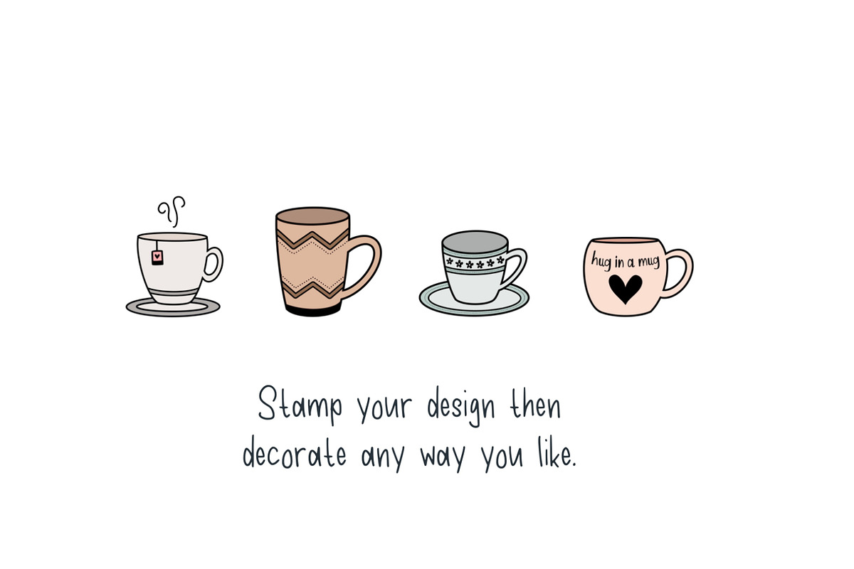 DRINKS BUNDLE Procreate Stamps, a Brush Add-On by Michelle Kirsch Creative (Photo 5 of 18)