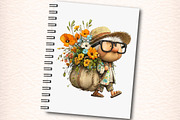 Funny Summer Beach Grandpa Clipart, an Illustration by Digital Artistic99 (Thumbnail 7 of 11)