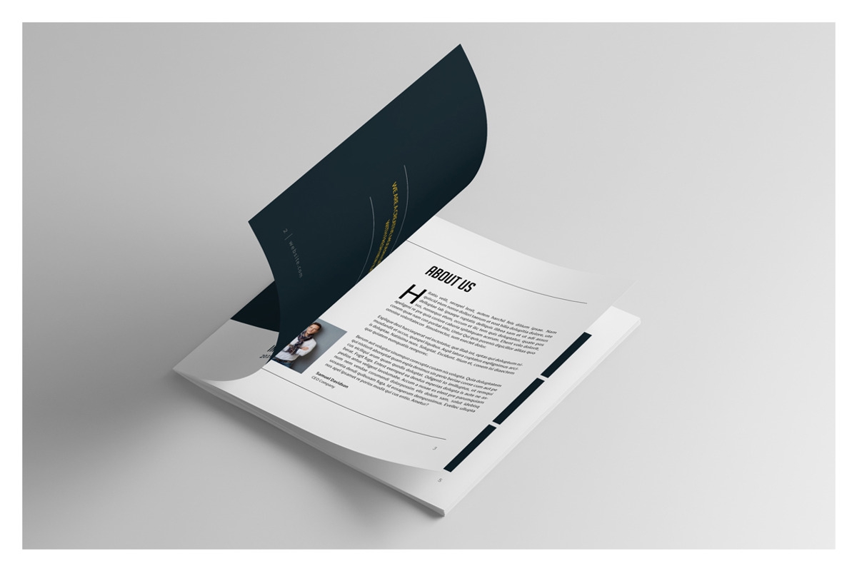 Square Brochure Catalog, a Brochure Template by adekfotografia (Photo 3 of 17)