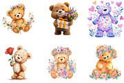 Whimsical Teddy Bear Mothers Day, an Illustration by Designking (Thumbnail 3 of 5)