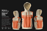 Hoodie Jacket Tank To Mockup, a Shirt Mockup by Nanggroe Scripting (Thumbnail 2 of 9)