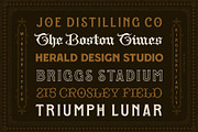 WT Kingsbury Font Bundle, a Font by Winston Type Co. (Thumbnail 6 of 17)