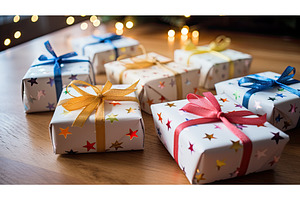 handmade star wrapping paper ai, a Background Photo by pikepicture