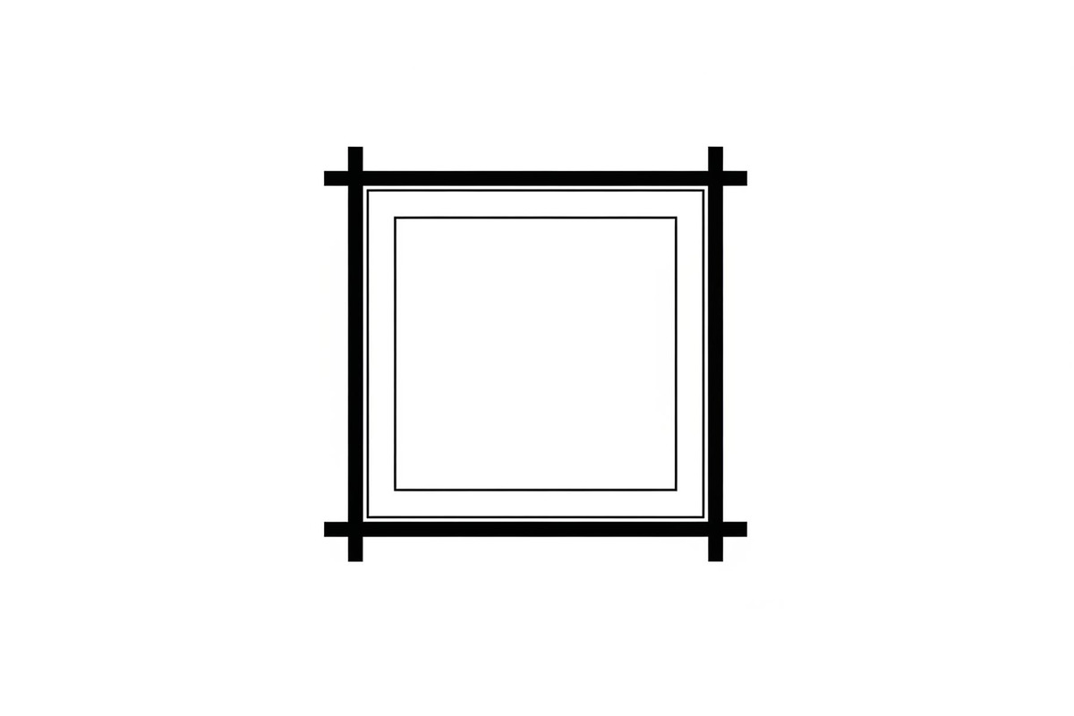 Modern Square Frame SVG Bundle, an Illustration by Creativeshirt (Photo 15 of 31)