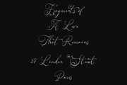 Serenité Gratia - Calligraphy Script, a Script Font by Inviline.co (Thumbnail 9 of 10)