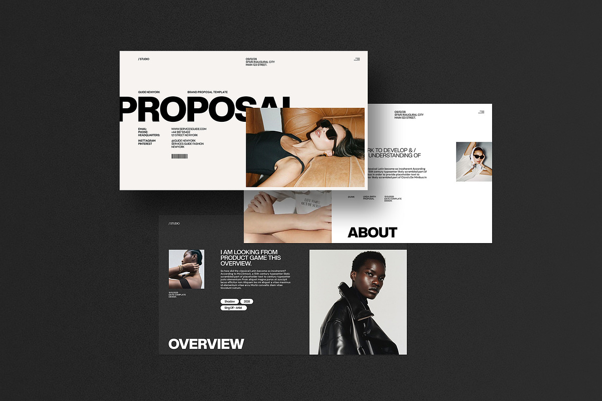 Brand Proposal Presentation Template, a Presentation Template by SlideStock (Photo 3 of 9)
