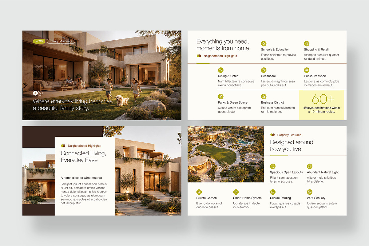 Real Estate Presentation Template, a Presentation Template by BrandPacks (Photo 3 of 7)