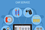 Car Service concept, a Finance Illustration by TAlex (Thumbnail 2 of 7)