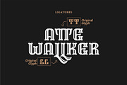 WallAxe Fonts Condensed, a Slab Serif Font by Nocturnal Workspace (Thumbnail 7 of 17)