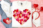 Valentine Day Heart Brushstroke PNG, an Illustration by Canvas Craft (Thumbnail 6 of 6)