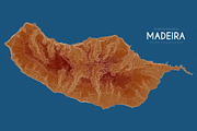 Madeira Islands Maps, an Object Graphic by GarryKillian (Thumbnail 4 of 4)