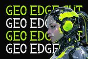 Grader Shave Modern Futuristic Font, a Font by PutraCetol Studio (Thumbnail 4 of 5)