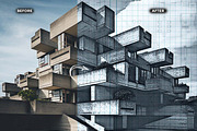 ARCHITECTURAL SKETCH FX — Ps Action, an Action Add-On by Studio Retouch (Thumbnail 2 of 12)
