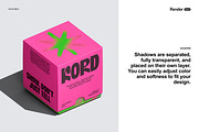 Paper Box and Sachet Mockup Set, a Packaging Mockup by Renderteam (Thumbnail 4 of 13)