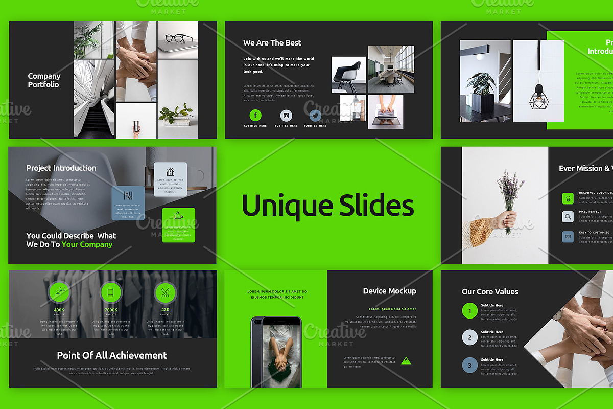 PowerPoint Slides For Business, a Presentation Template by MotoCMS (Photo 2 of 4)