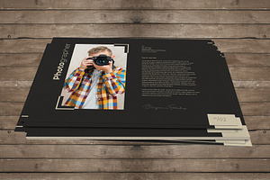 Photographer Resume CV Template 41