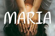 MARIA, a Font by MyFontsShop (Thumbnail 5 of 5)