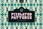 Pixel Mosaic Patterns | Vol. 07, a Pattern Graphic by dvtchk (Thumbnail 6 of 10)