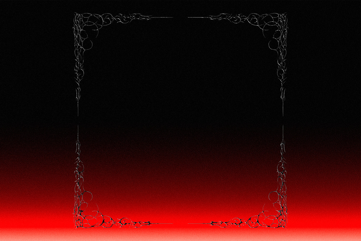 8 Cyber Sigilism Frame, an Object Graphic by BonkiStudio (Photo 6 of 9)