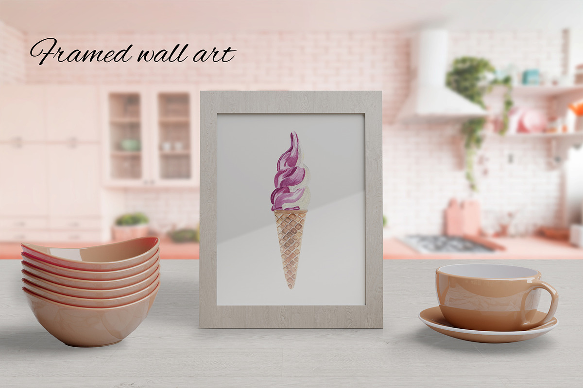 Sweets & desserts clipart & patterns, a Food Illustration by Visual Animal (Photo 19 of 21)
