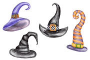 Watercolor Halloween set, an Object Illustration by Olha's watercolor (Thumbnail 10 of 10)