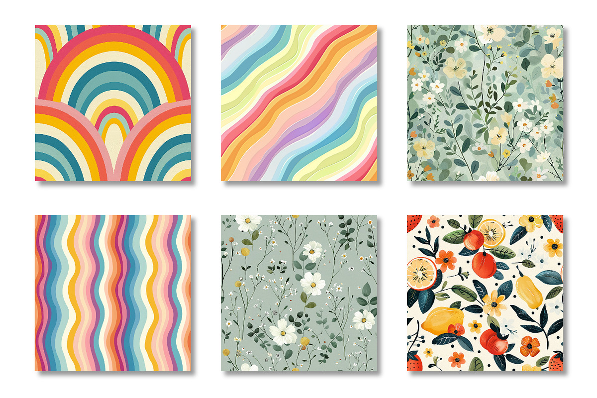 Seamless Hello Spring Pattern, a Pattern Graphic by Canvas Craft