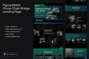 Figma Web3 Landing Page, a Landing Page Template by Musara (Thumbnail 1 of 6)