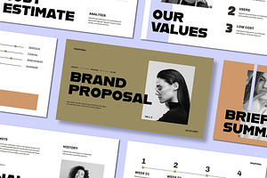 Brand Proposal Presentation Template, a Presentation Template by Mighty-Slide