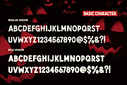 Hueso Bone | Halloween Bone Font, a Blackletter Font by Denustudios (Thumbnail 10 of 12)
