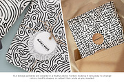Chic Monochrome Pattern Sets, a Pattern Graphic by Vibrand Studio (Thumbnail 8 of 12)