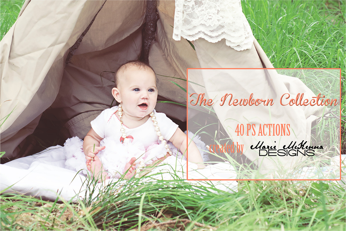 The Newborn Collection Actions, an Action Add-On by MarieMcKennaDesigns (Photo 1 of 8)